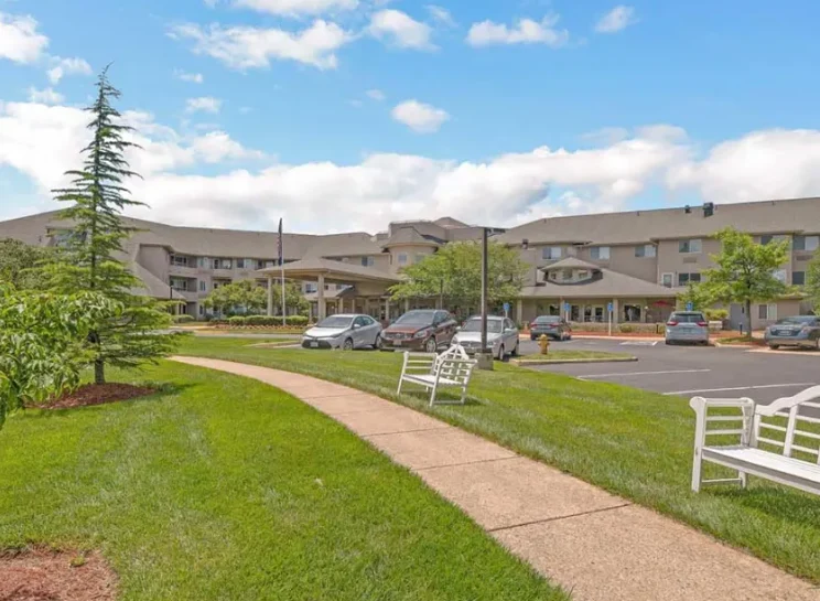 Outdoor space at The Fairmont