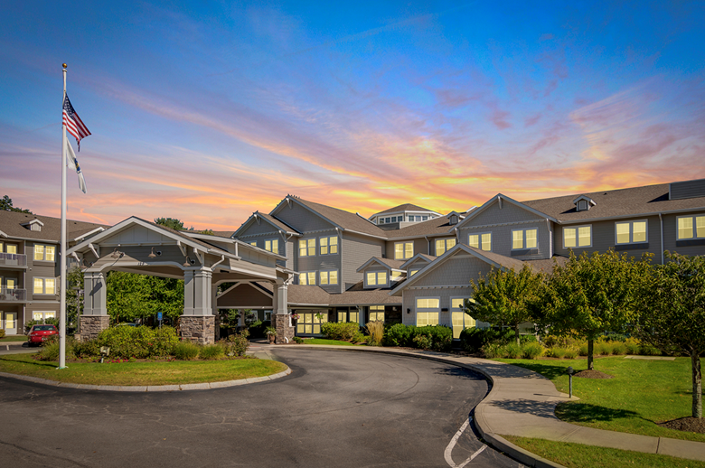 The Highlands Gracious Retirement Living Hawthorn Senior Independent Living in Westborough, Massachusetts front exterior