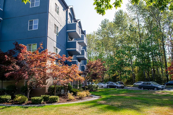 Chateau Valley Center in Renton, WA, back exterior