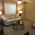 Ascension Living Via Christi Village Georgetown Senior Independent Living in Wichita, Kansas apartment living room