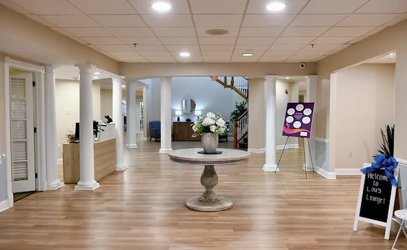 Spring Village at Hammonton entrance and front desk