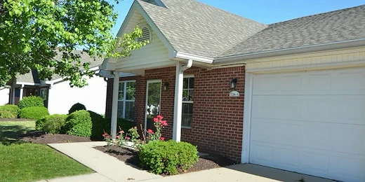 Rosegate Assisted Senior Living and Garden Homes in Indianapolis, IN front exterior