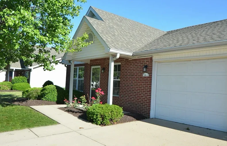 Rosegate Assisted Senior Living and Garden Homes in Indianapolis, IN front exterior