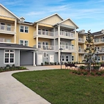 The Carriage House Gracious Retirement Living Hawthorn Senior Independent Living in Oxford, Florida front exterior