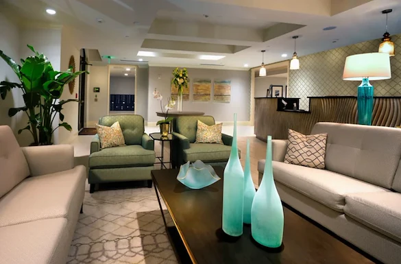 The Blake at Carnes Crossroads lounge area