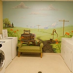 Coventry Meadows Senior Living in Fort Wayne, IN laundry room