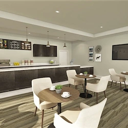 Calumet Trace - a Charter Senior Living Community cafe