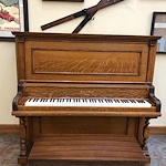 Delight in the sounds from our house piano.