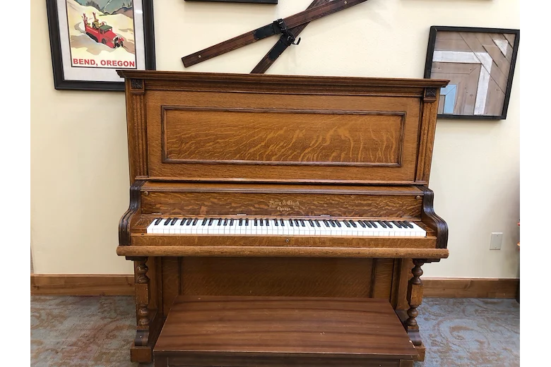 Delight in the sounds from our house piano.