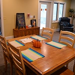 Legato Living Residential Memory Care at Legacy senior living community offering assisted living, memory care, adult day services, and respite care in Omaha, NE, dining room