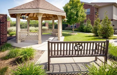 Pomeroy Living Sterling Senior Living outdoor space