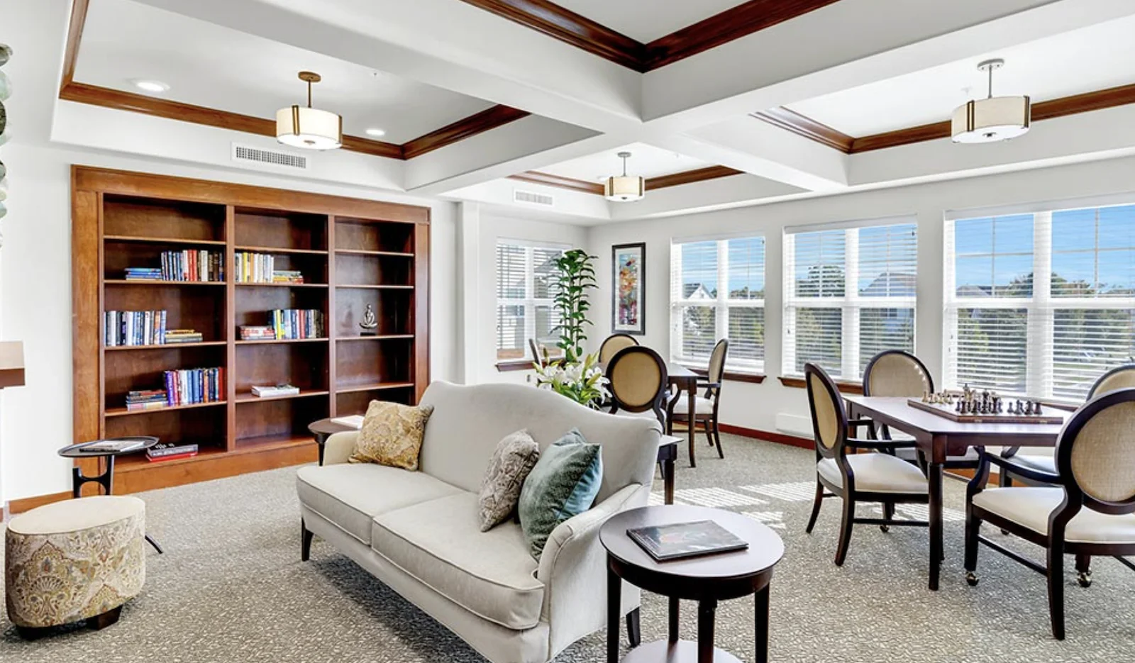 Riverwalk Estates Gracious Retirement Living Hawthorn Senior Independent Living in Kennewick, Washington AI-generated living room