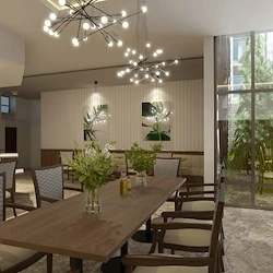 Ovation Heartwood Preserve Senior Living in Omaha, Nebraska dining room