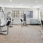Carolina Estates Gracious Retirement Living Hawthorn Senior Independent Living in Greensboro, North Carolina gym fitness center