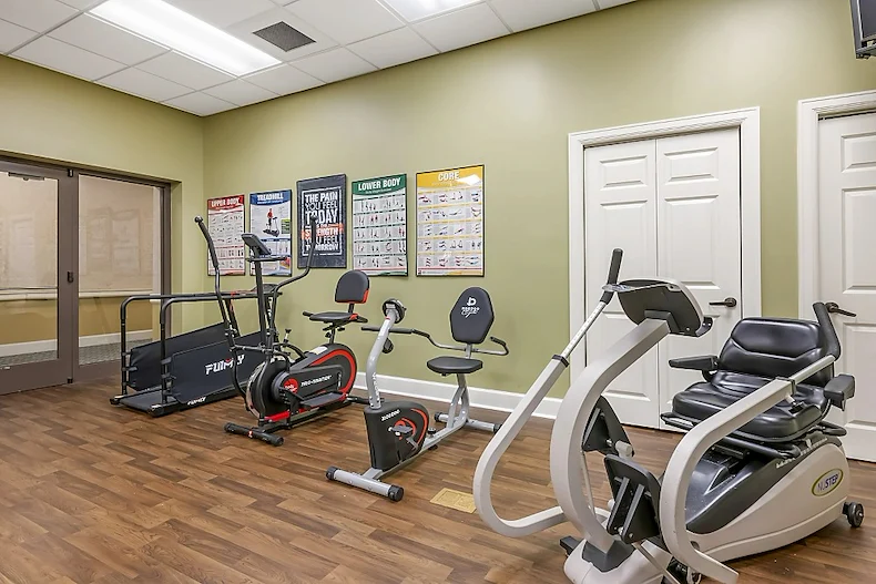 Brookdale Green Hills Cumberland senior living community offering assisted living, memory care, and respite care in Nashville, TN, fitness center