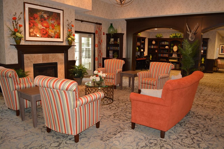 Aster Place Senior Living in Lafayette, IN living room