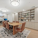 Willow Manor at Cabin Branch senior living community offering independent living and affordable living in Clarksburg, MD, meeting room with computers