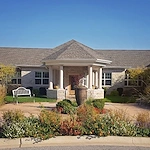 Churchill Place Senior Memory Care in Glen Ellyn, IL front exterior entrance