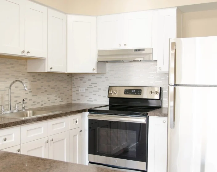 Ascension Casa Scalabrini Senior Living, independent senior living community in Northlake, IL, apartment kitchen