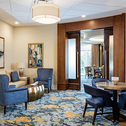Westhill Macon senior living community offering assisted living and memory care in Macon, GA, lounging area for relaxing or socializing