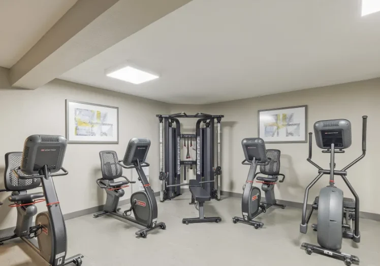 Fitness center at Regency House