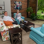 Atrium area to enjoy the courtyard from inside