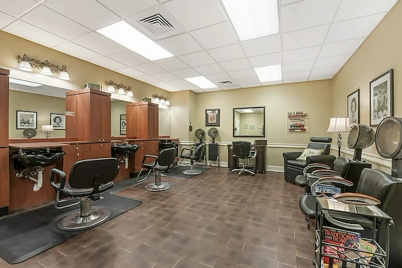 Brookdale Green Hills Cumberland senior living community offering assisted living, memory care, and respite care in Nashville, TN, beauty salon