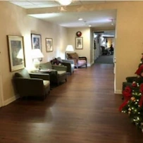 Plantation Oaks Assisted Living & Memory Care in High Springs, FL, hallway and sitting area