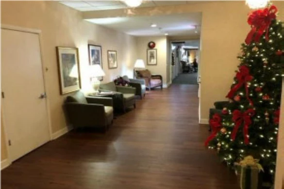 Plantation Oaks Assisted Living & Memory Care in High Springs, FL, hallway and sitting area