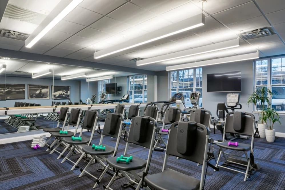 The Commons on Meridian Senior Living in Indianapolis, IN gym exercise room