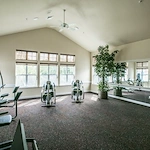 Providence Meadows Gracious Retirement Living Hawthorn Senior Independent Living in Charlotte, North Carolina gym fitness center