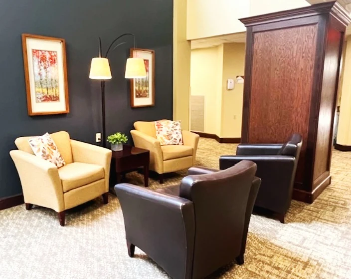 Ascension Living Via Christi Village Georgetown Senior Independent Living in Wichita, Kansas living room