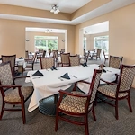 Park Vista Retirement Living North Hill East Moline, IL, dining room