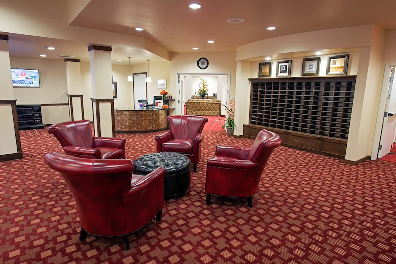 Northridge Gracious Retirement Living Hawthorn Senior Independent Living in Fishers, Indiana front entrance
