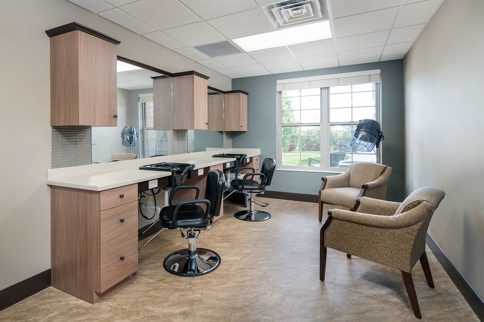 Noel Manor Retirement Living Verona, WI, beauty salon