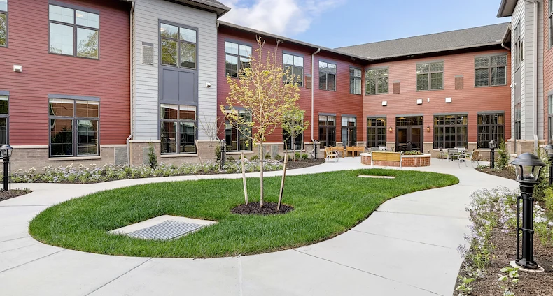 The Barclay at Midlothian outdoor space