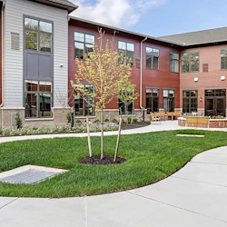 The Barclay at Midlothian outdoor space