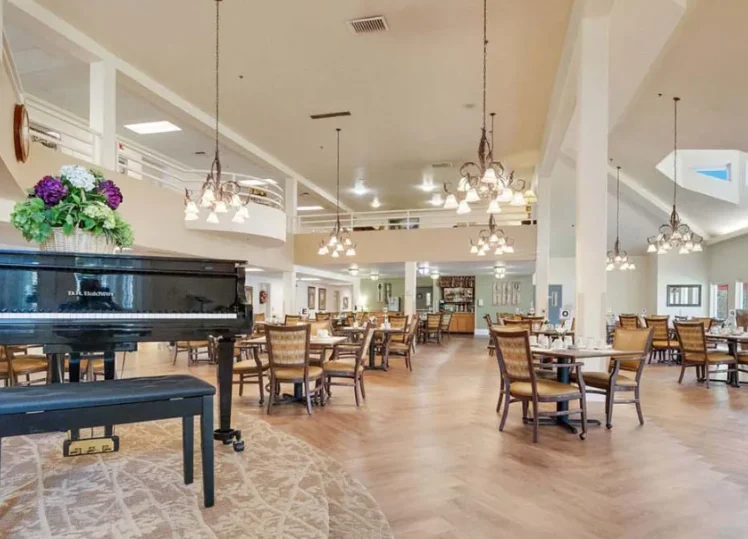 Dining area at The Fairmont