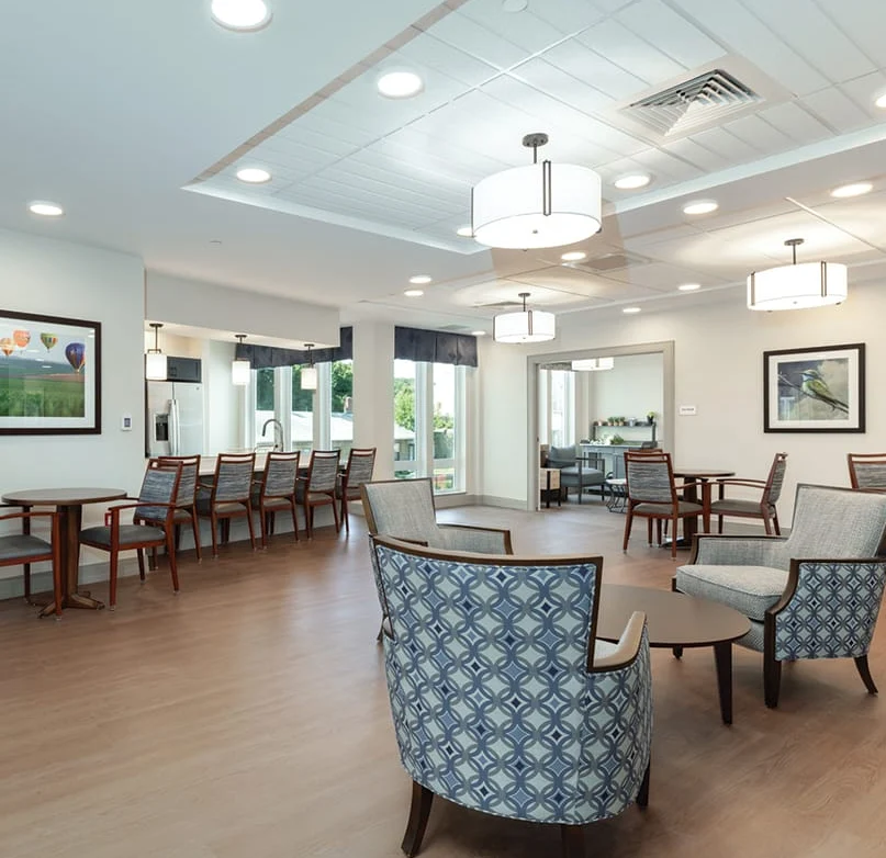 KindCare at Bristol, CT, visiting area