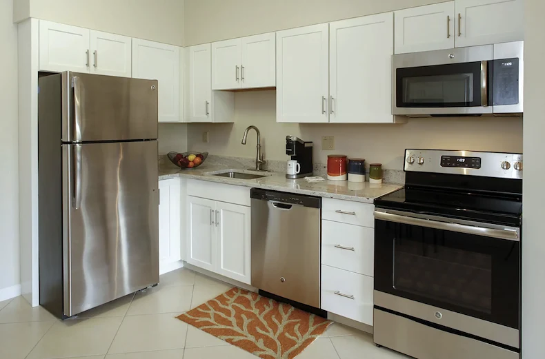 Verena at Delray apartment kitchen