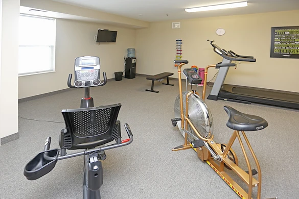 Willoughby Hills Senior Apartments community offering active adult living and independent living in Willoughby Hills, OH, fitness center