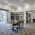 A game room for the residents at the Lodge at Pine Creek Senior Living