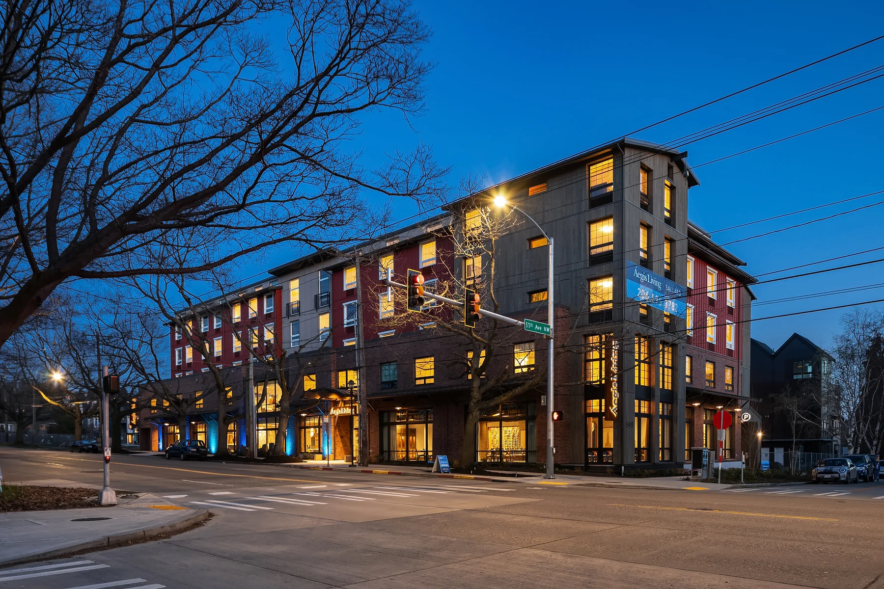 Aegis Living Ballard's Logo