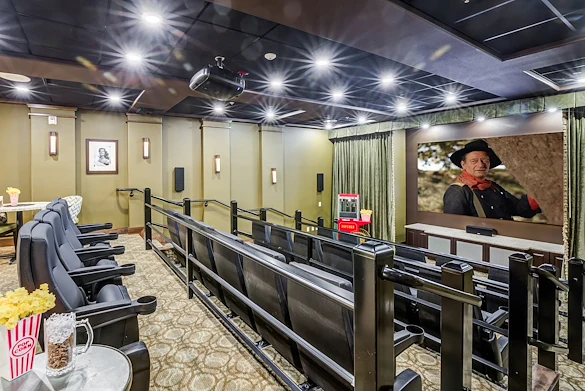 Osprey Heights Gracious Retirement Living Hawthorn Senior Independent Living in Valrico, Florida movie theater