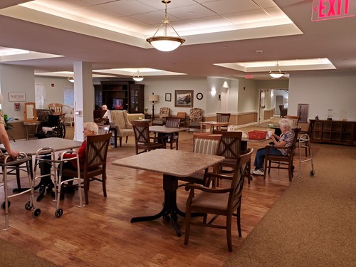 Memory Care Dining Room