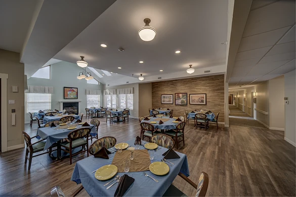 Charter Memory Care of Moline dining room