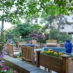 Piedmont Gardens Senior Living in Oakland, CA, outdoor sitting area