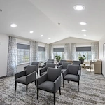 Independent living at Laurel Grove by Barclay House in Lawrenceville, GA, theatre