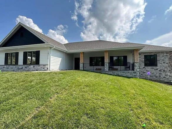 Legato Living Residential Memory Care at Five Fountains senior living community offering assisted living, memory care, adult day services, and respite care in Elkhorn, NE, front exterior