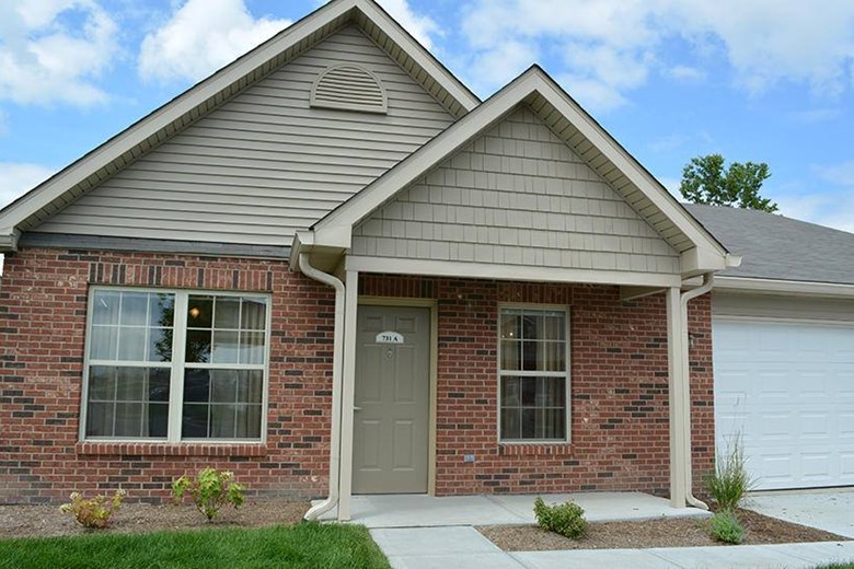 Aster Place Senior Living in Lafayette, IN apartment house exterior